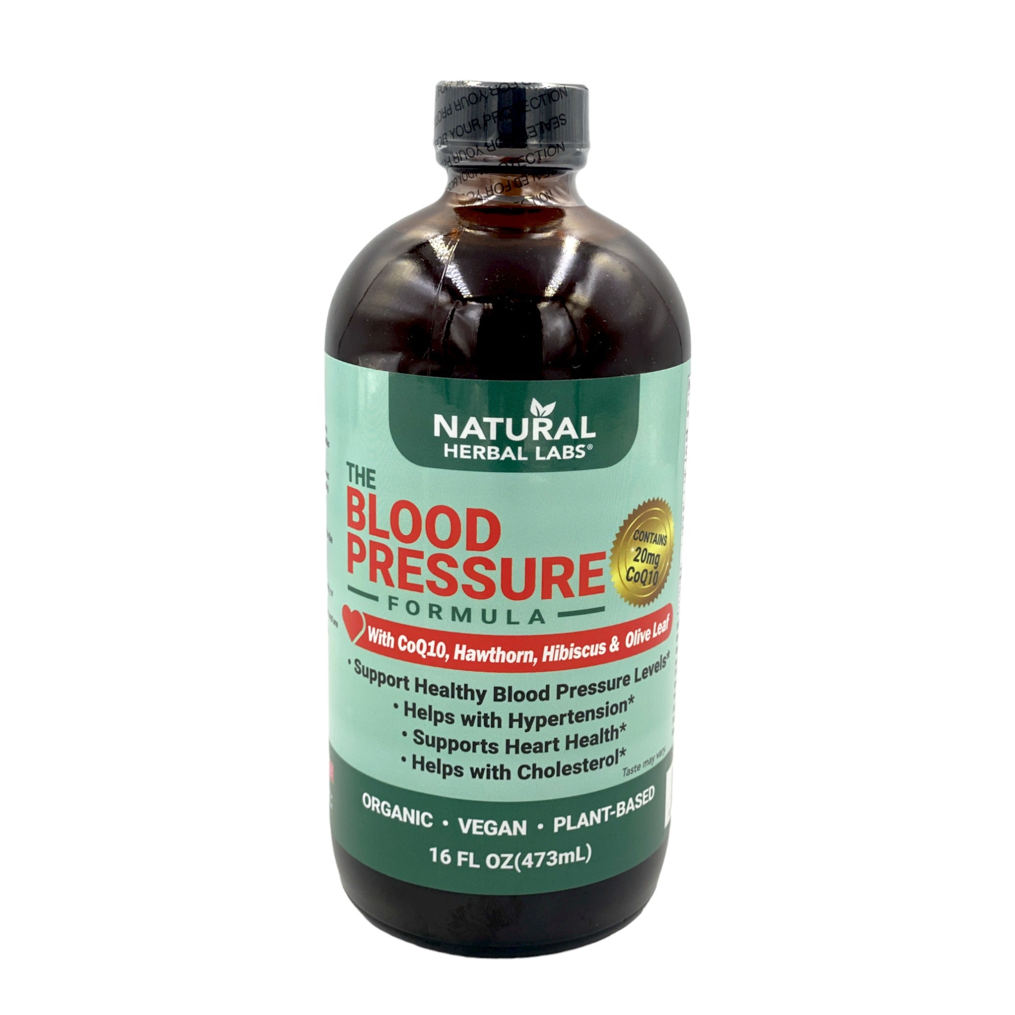 NATURAL HERBAL LABS BLOOD PRESSURE FORMULA 16 OZ.