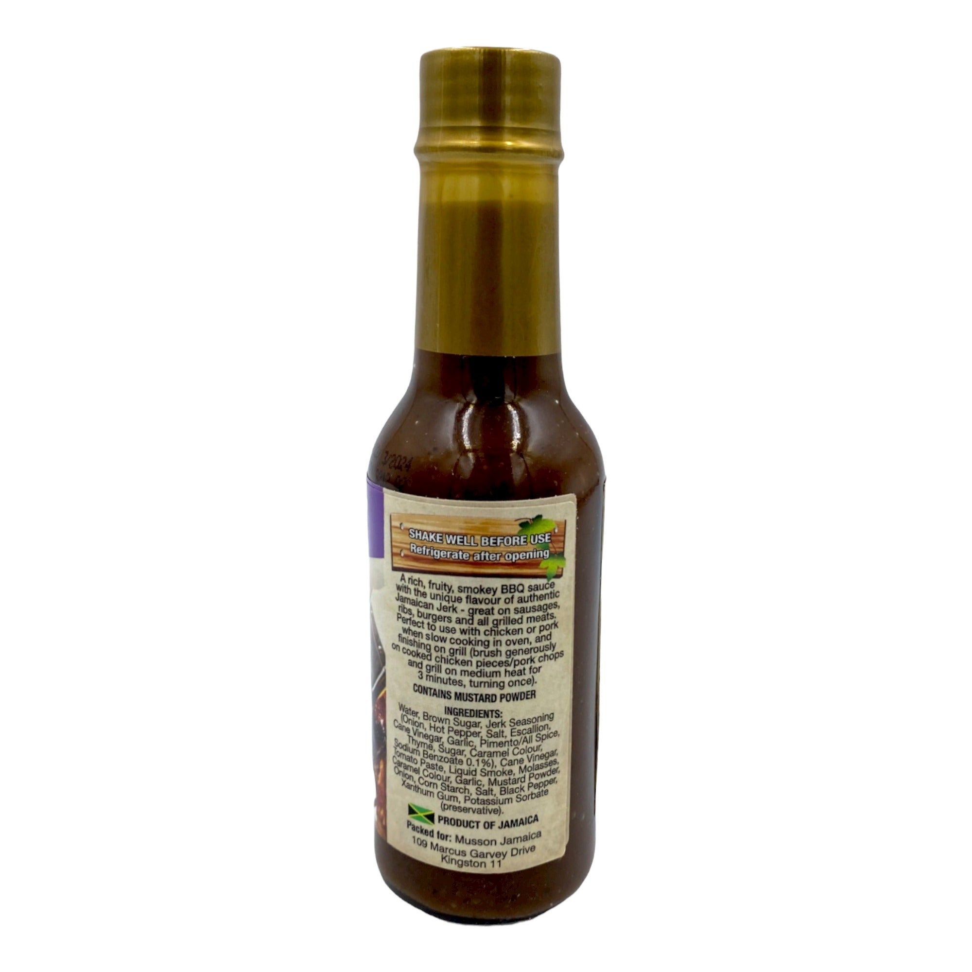 NUPAK JERK BBQ SAUCE 5 OZ.