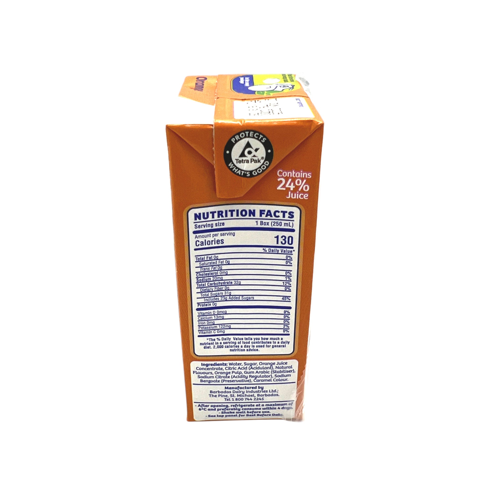 Pinehill Orange Juice Drink 8.45 Oz