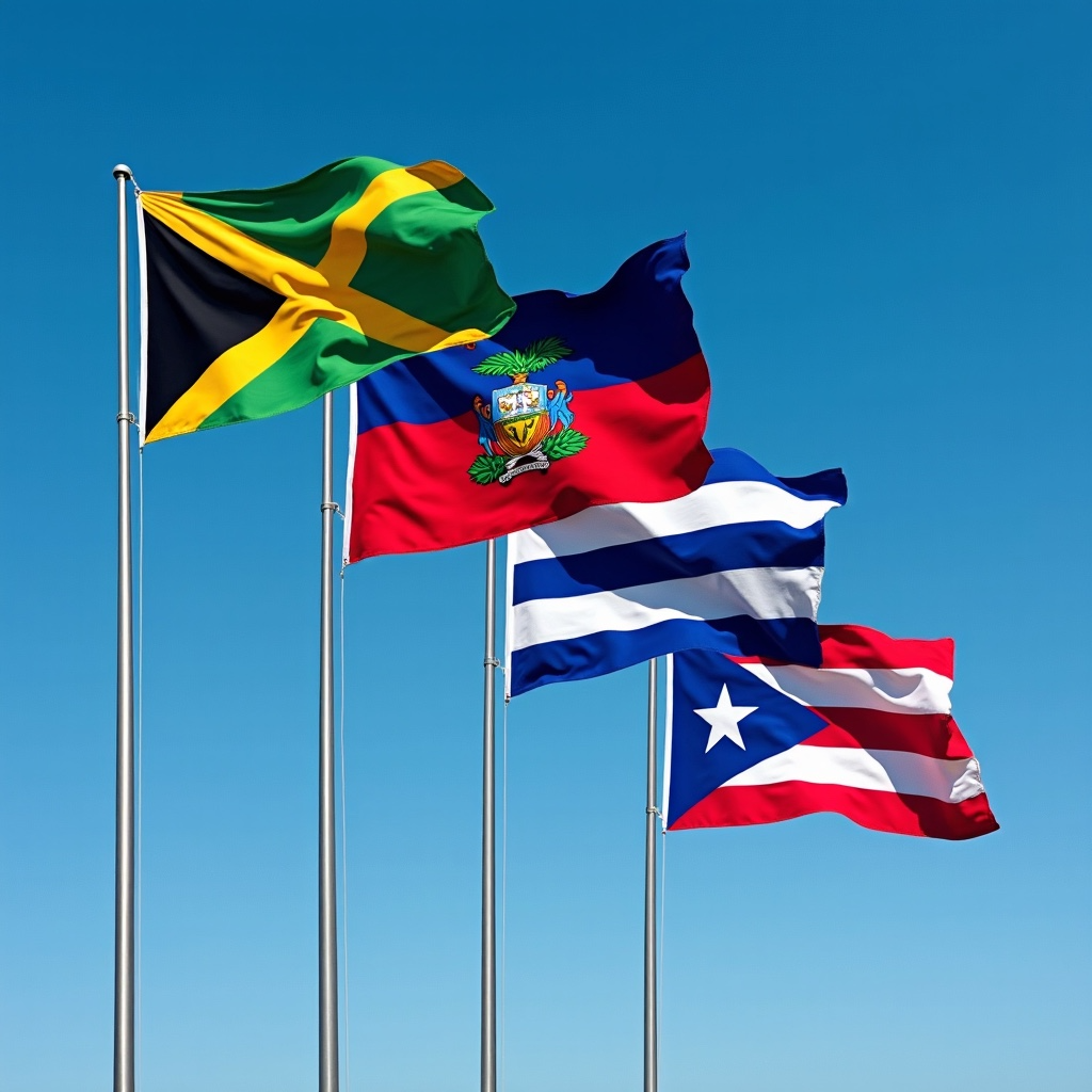 Caribbean Flags