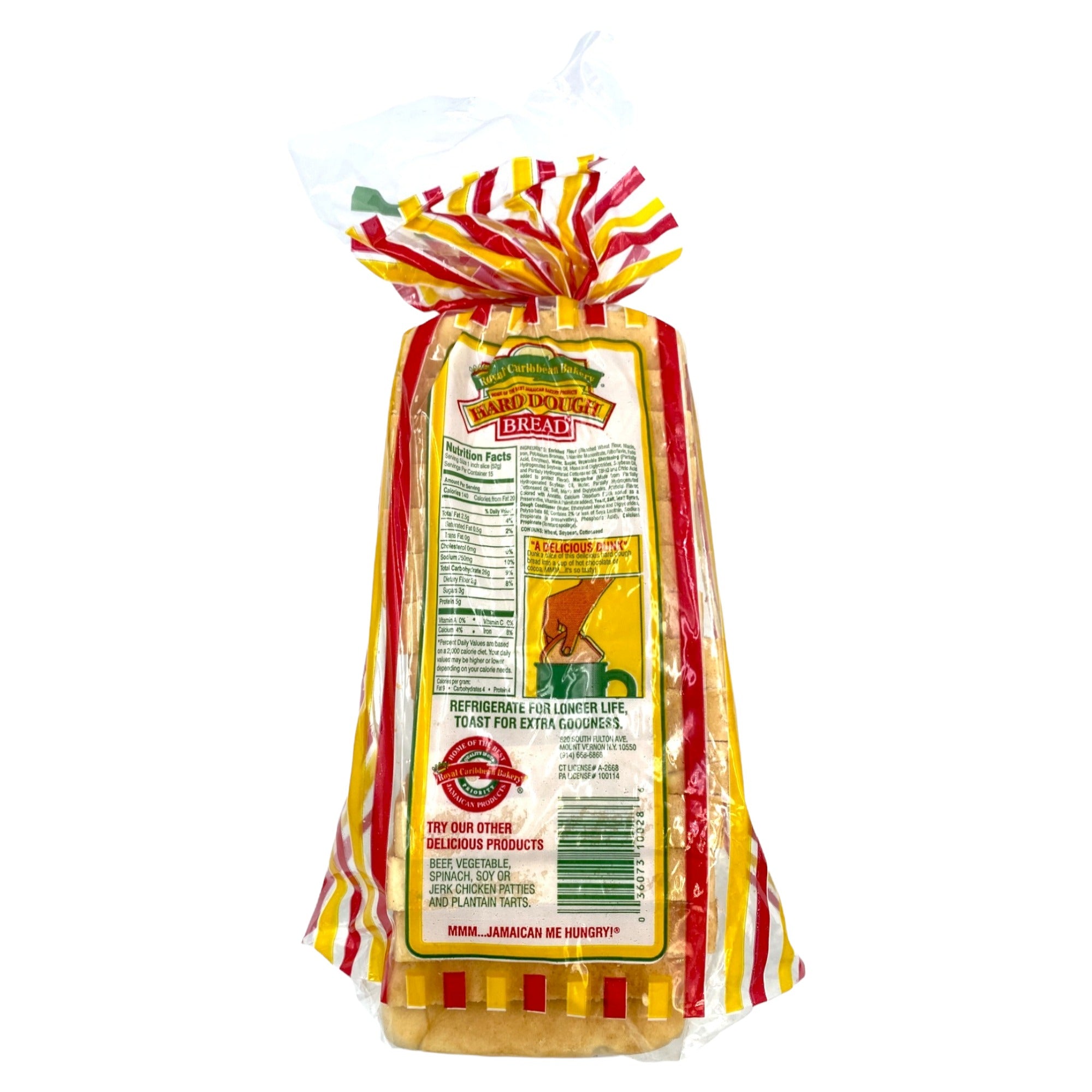 ROYAL CARIBBEAN BAKERY HARD DOUGH BREAD 28 OZ