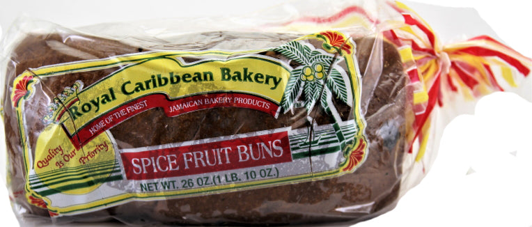 ROYAL CARIBBEAN BAKERY SPICED FRUIT BUNS 26 OZ