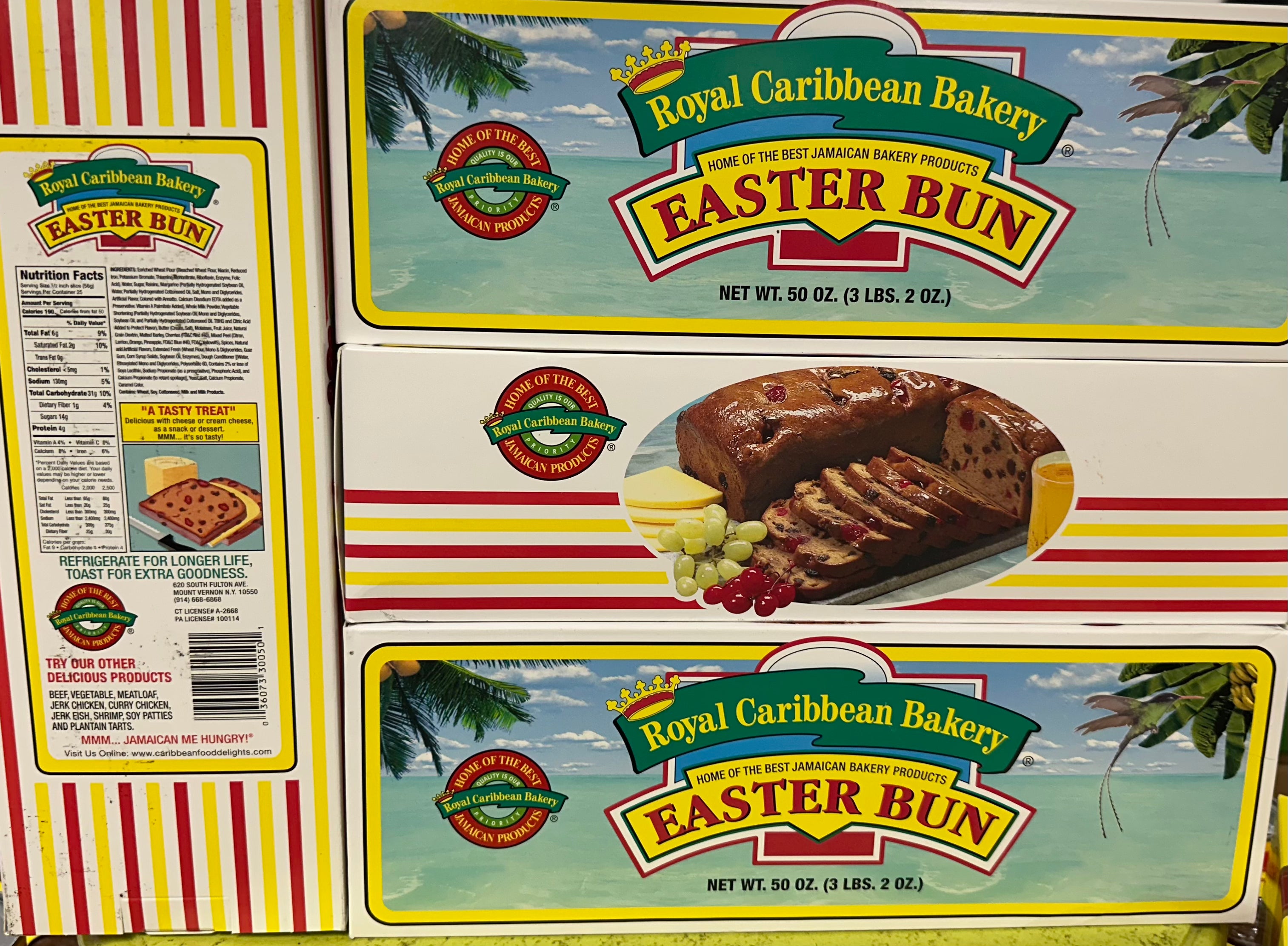 Royal Caribbean Bakery Easter Bun 3 Lbs. 2 Oz. (50 Oz)