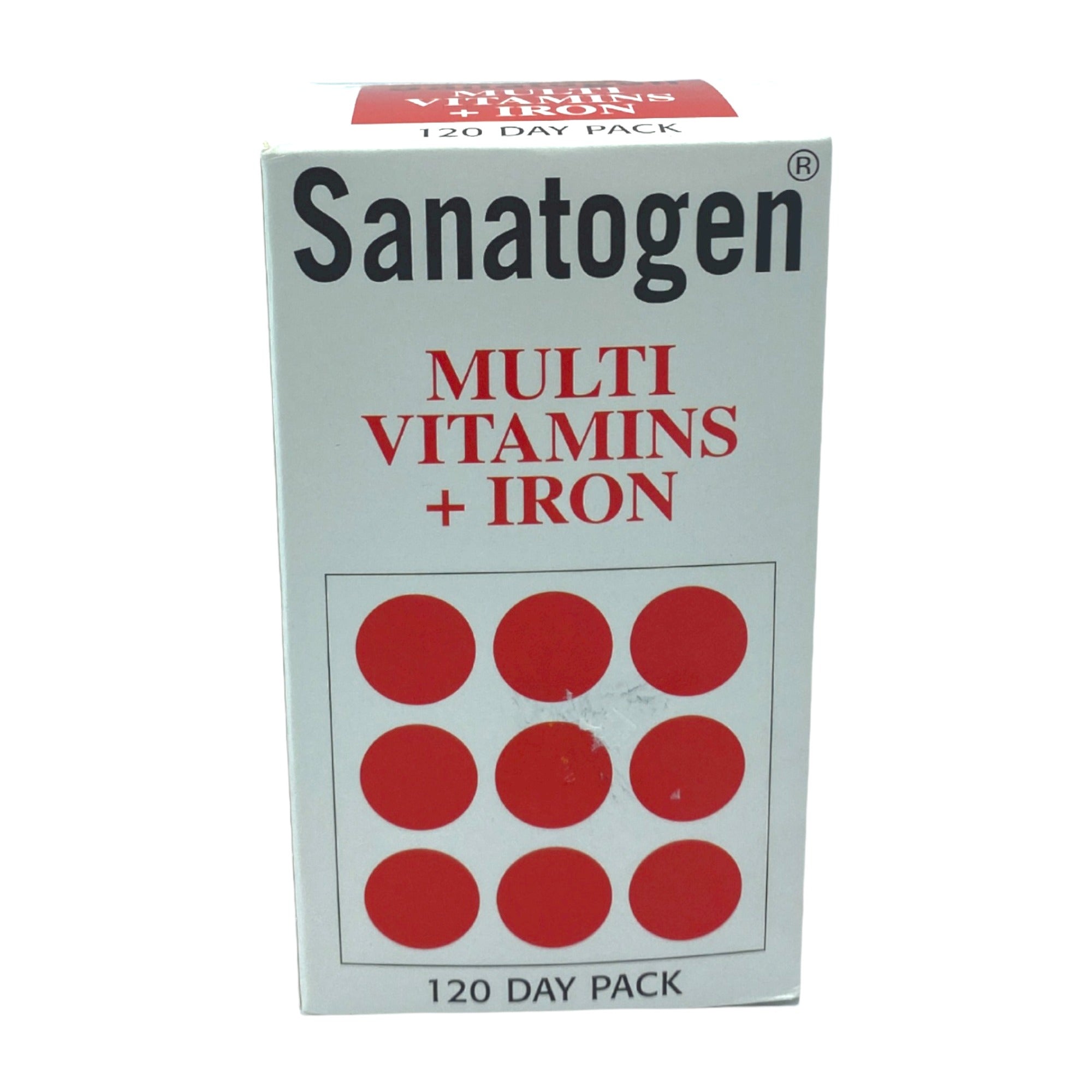 SANATOGEN MULTI VITA & IRON 120 TABLETS