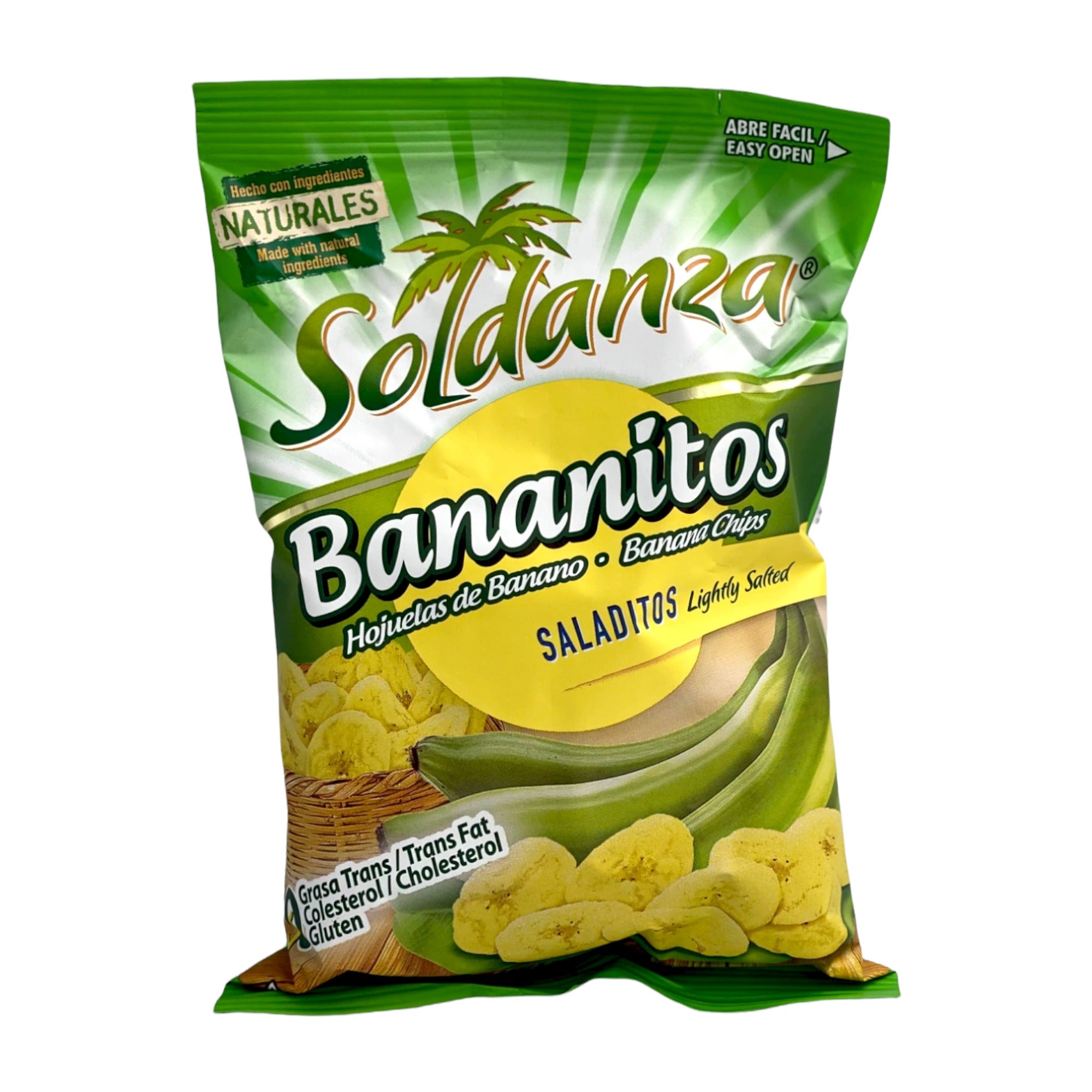 SOLDANZA BANANA CHIPS 2.5 OZ (71 G)