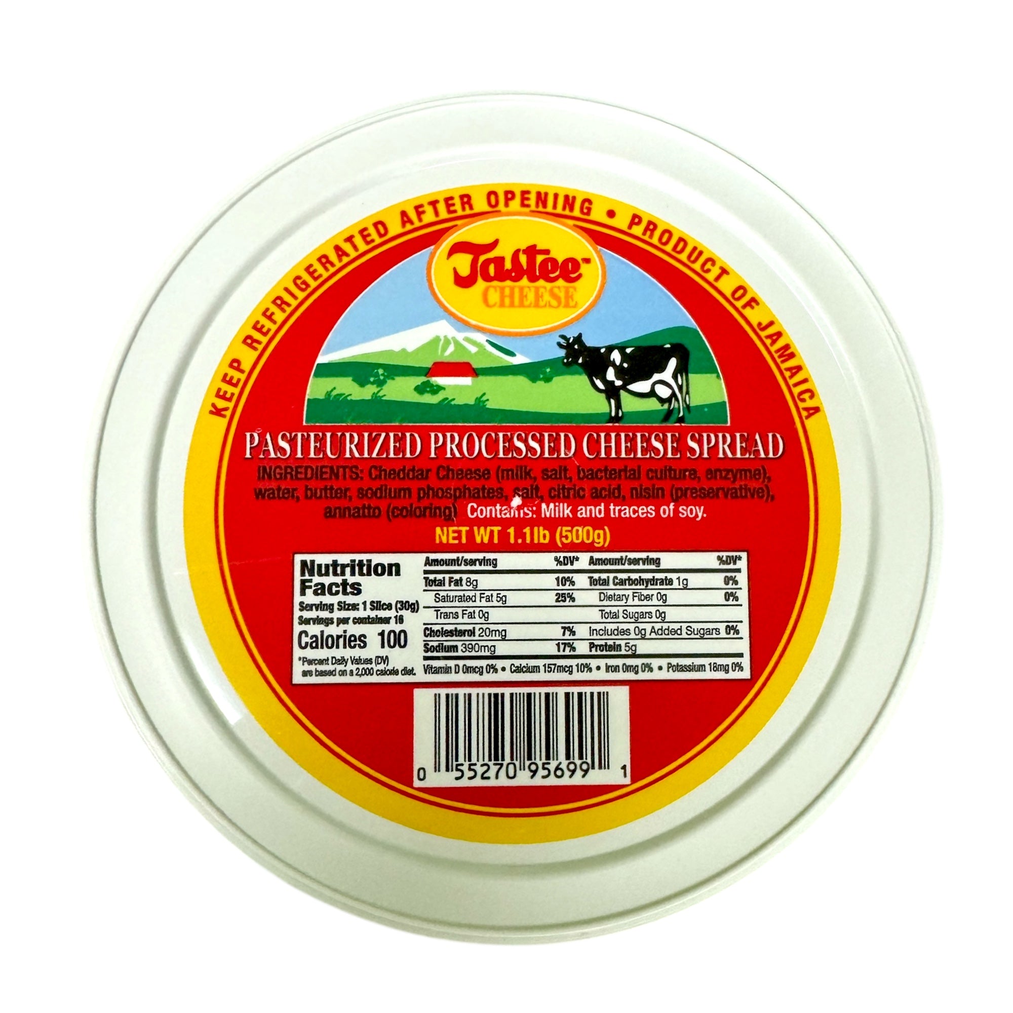 TASTEE CHEESE 1.1 LB CAN