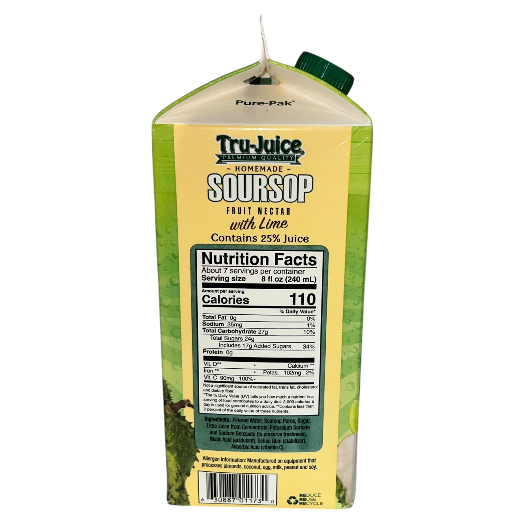 Tru Juice Soursop 1 Liter