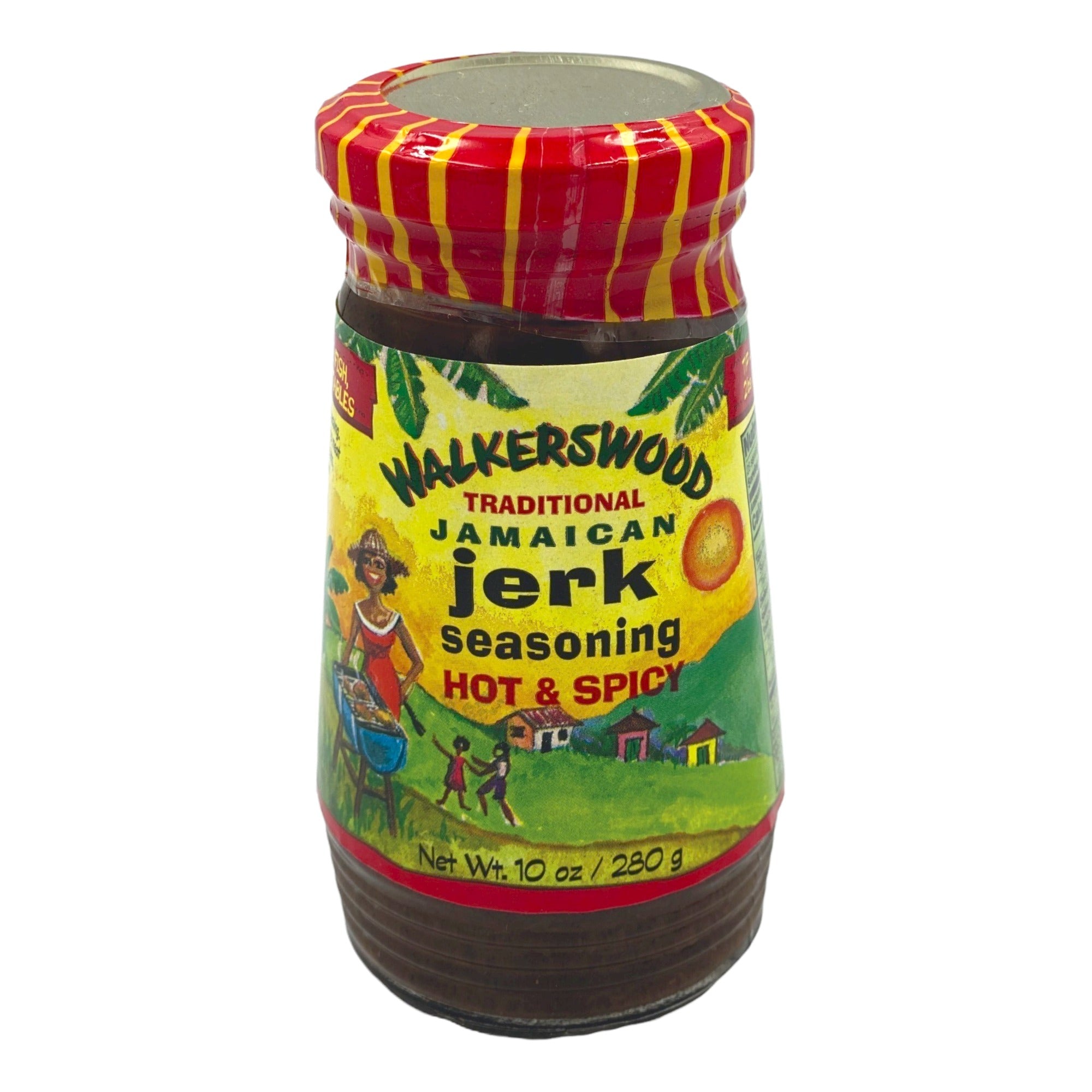 WALKERSWOOD JERK SEASONING HOT & SPICY 10 OZ (280 G)