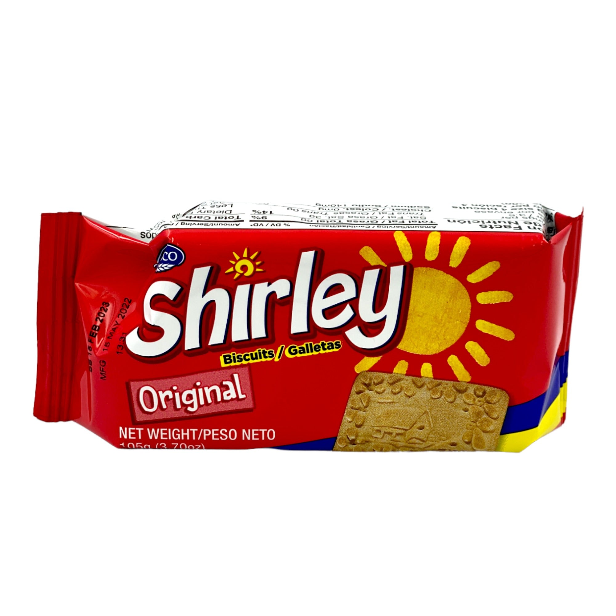 WIBISCO SHIRLEY BISCUITS 3.7 OZ (105G)