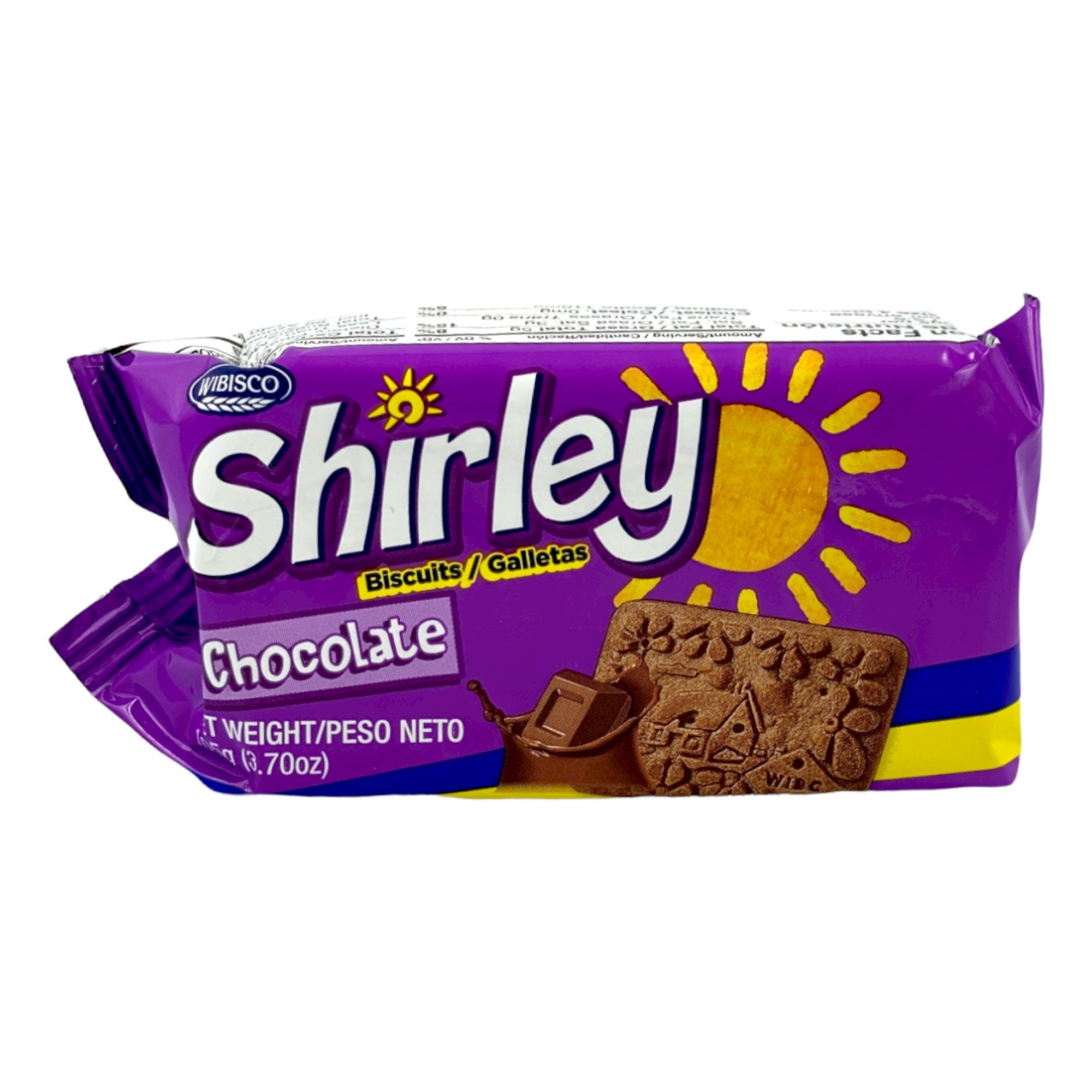 WIBISCO SHIRLEY CHOCOLATE BISCUITS 4 OZ