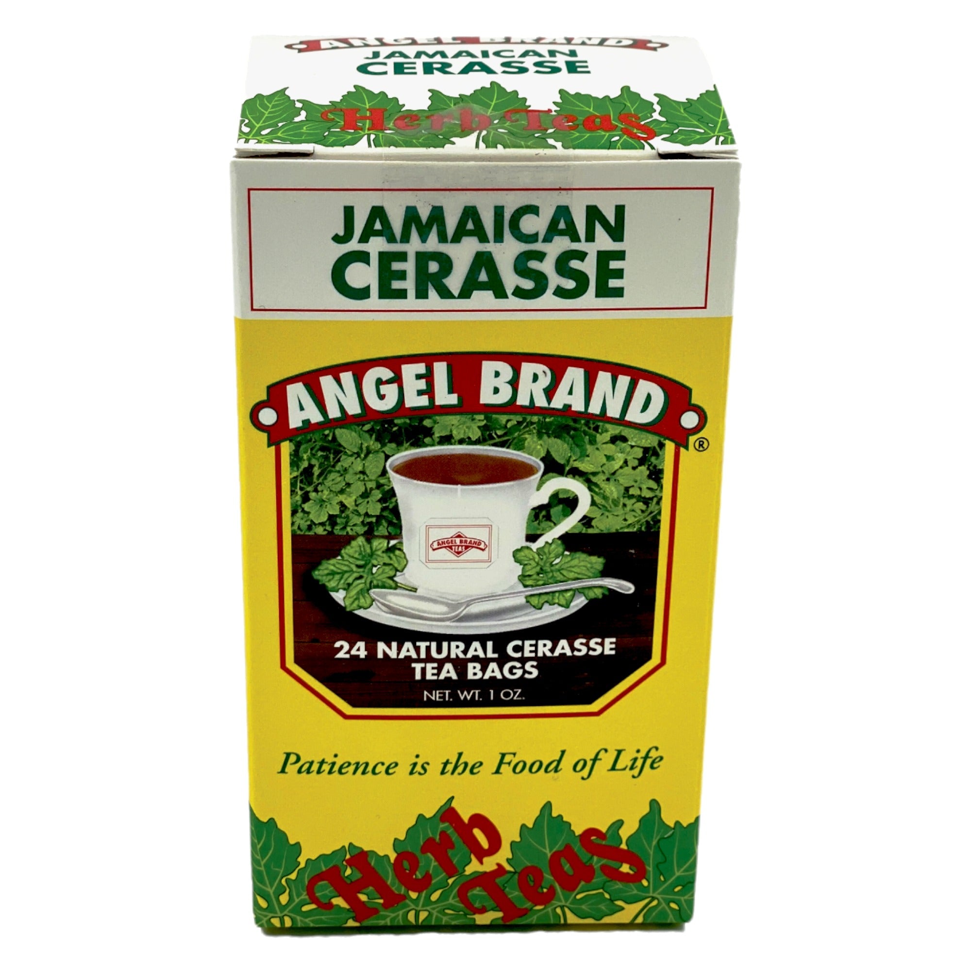 ANGEL BRAND JAMAICAN CERASSE 1 OZ 24 TEA BAGS