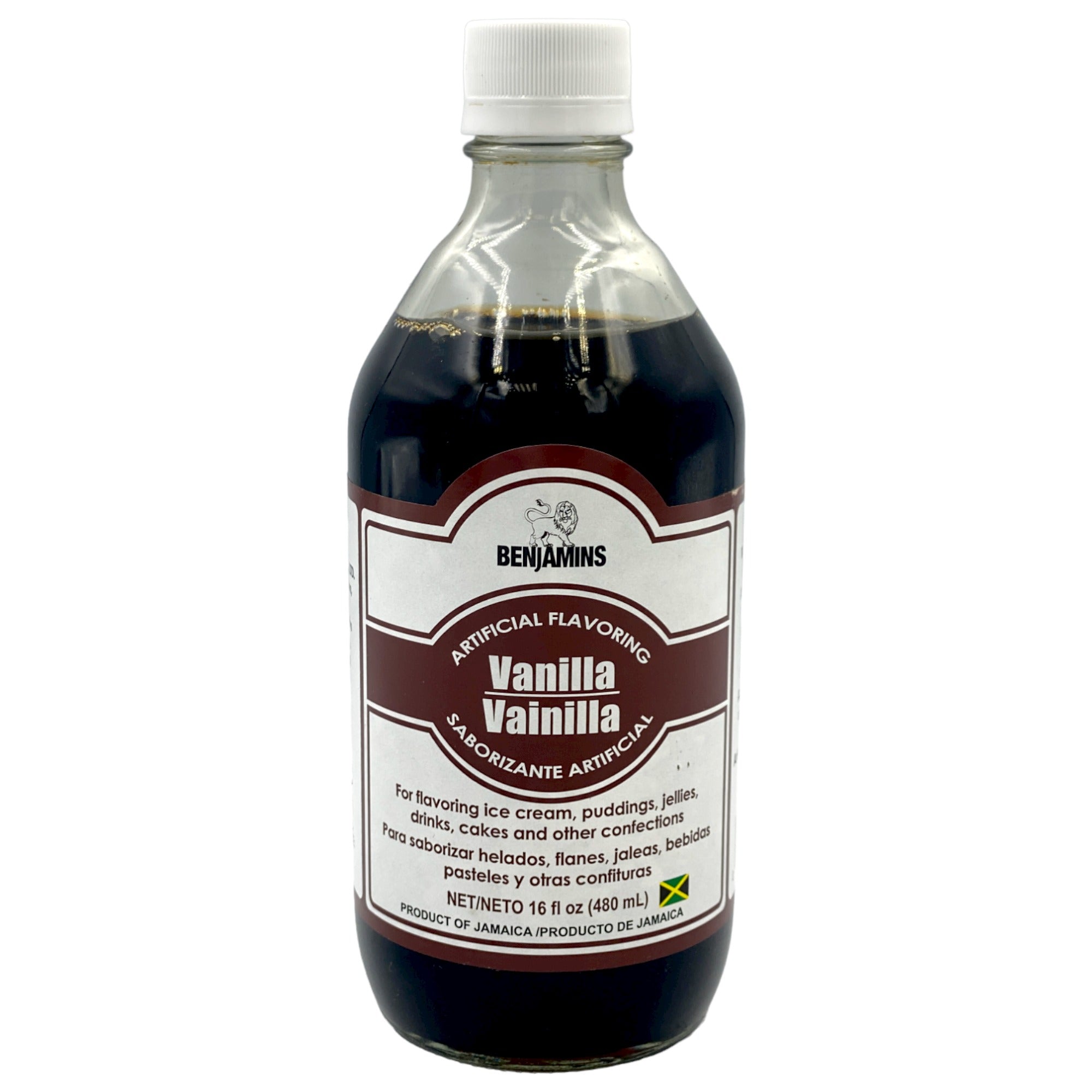 BENJAMINS VANILLA FLAVORING 16 FL OZ.