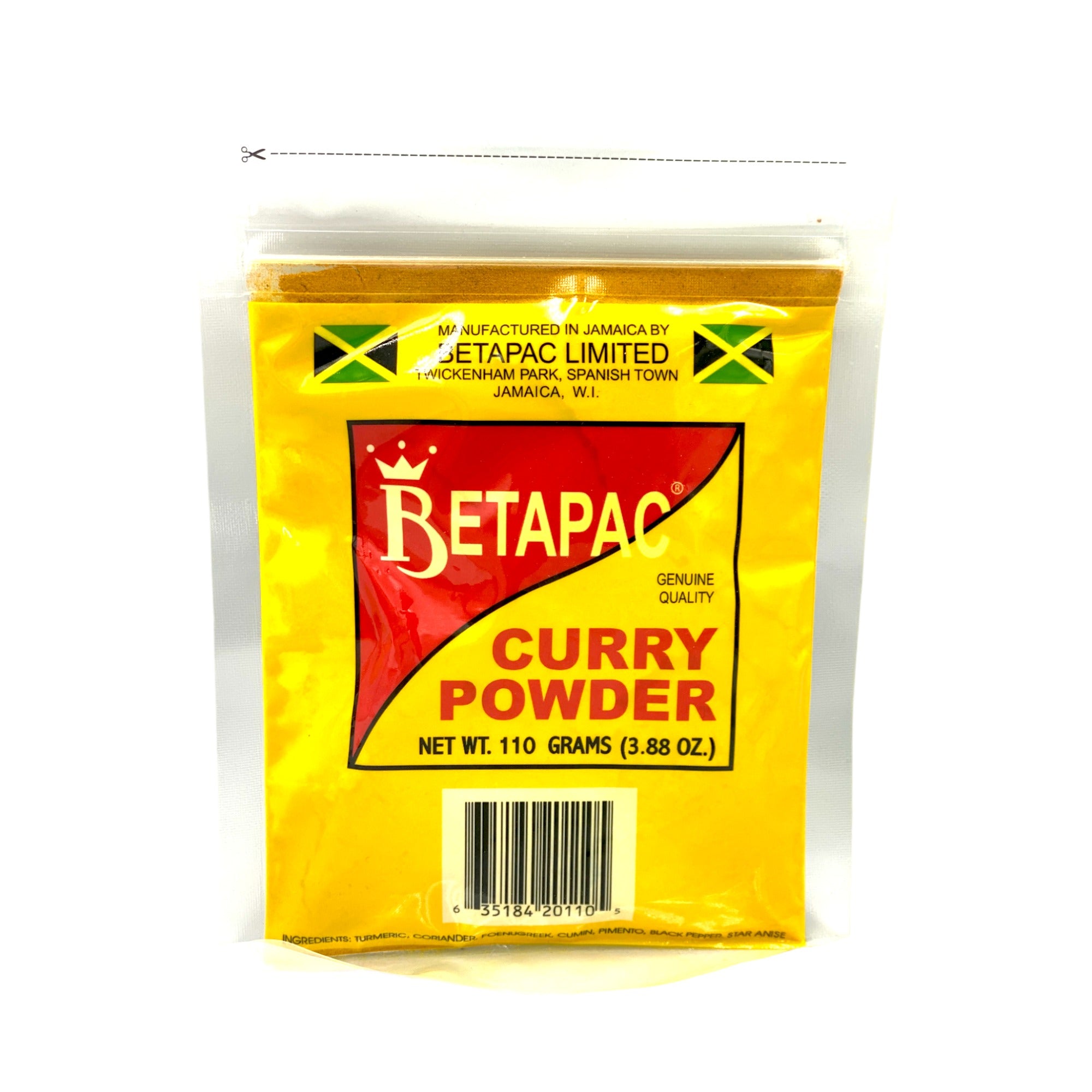 BETAPAC CURRY POWDER 3.88 OZ.