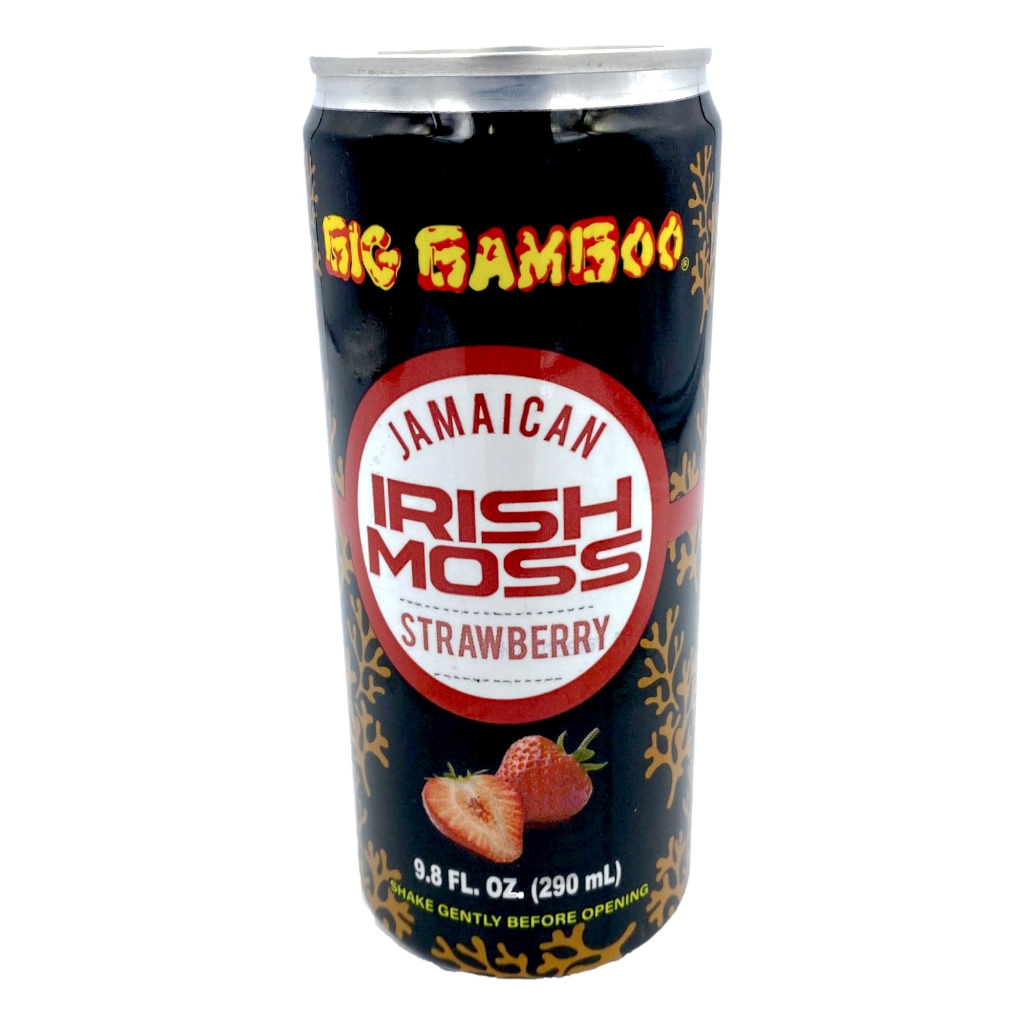 BIG BAMBOO IRISH MOSS STRAWBERRY FLAVORED 9.8 FL OZ (290mL)