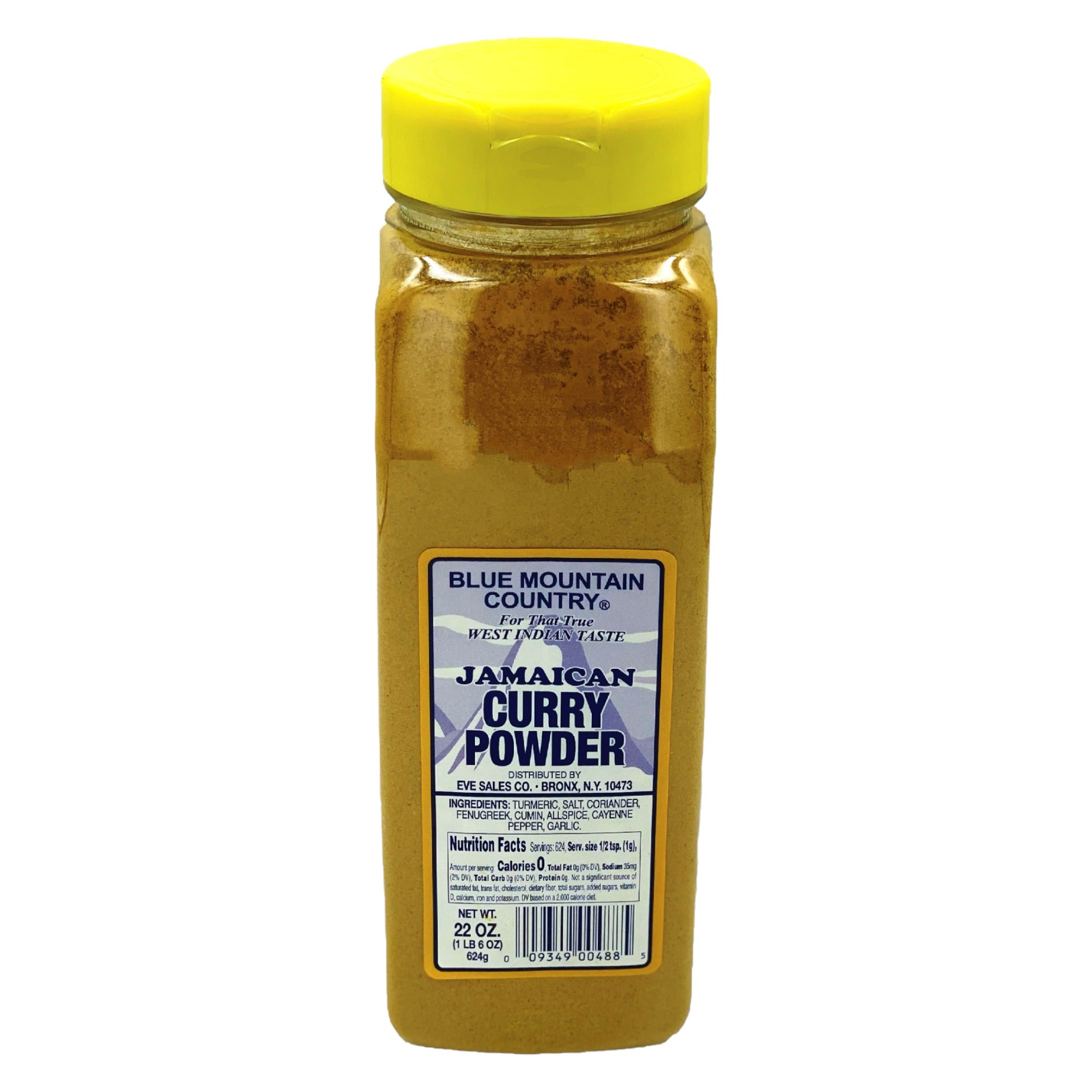 BLUE MOUNTAIN CURRY POWDER 22 OZ.