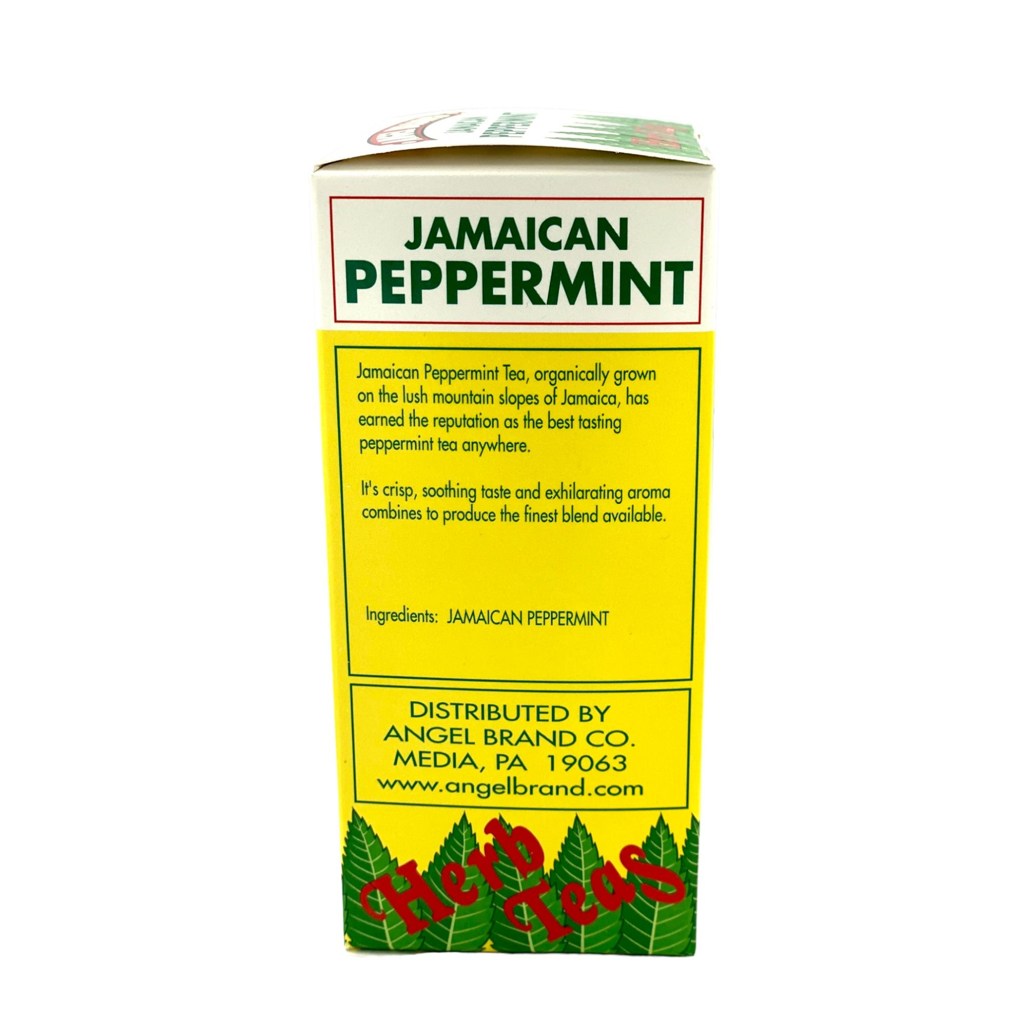 ANGEL BRAND JAMAICAN PEPPERMINT TEA - 24 TEA BAGS 1 OZ