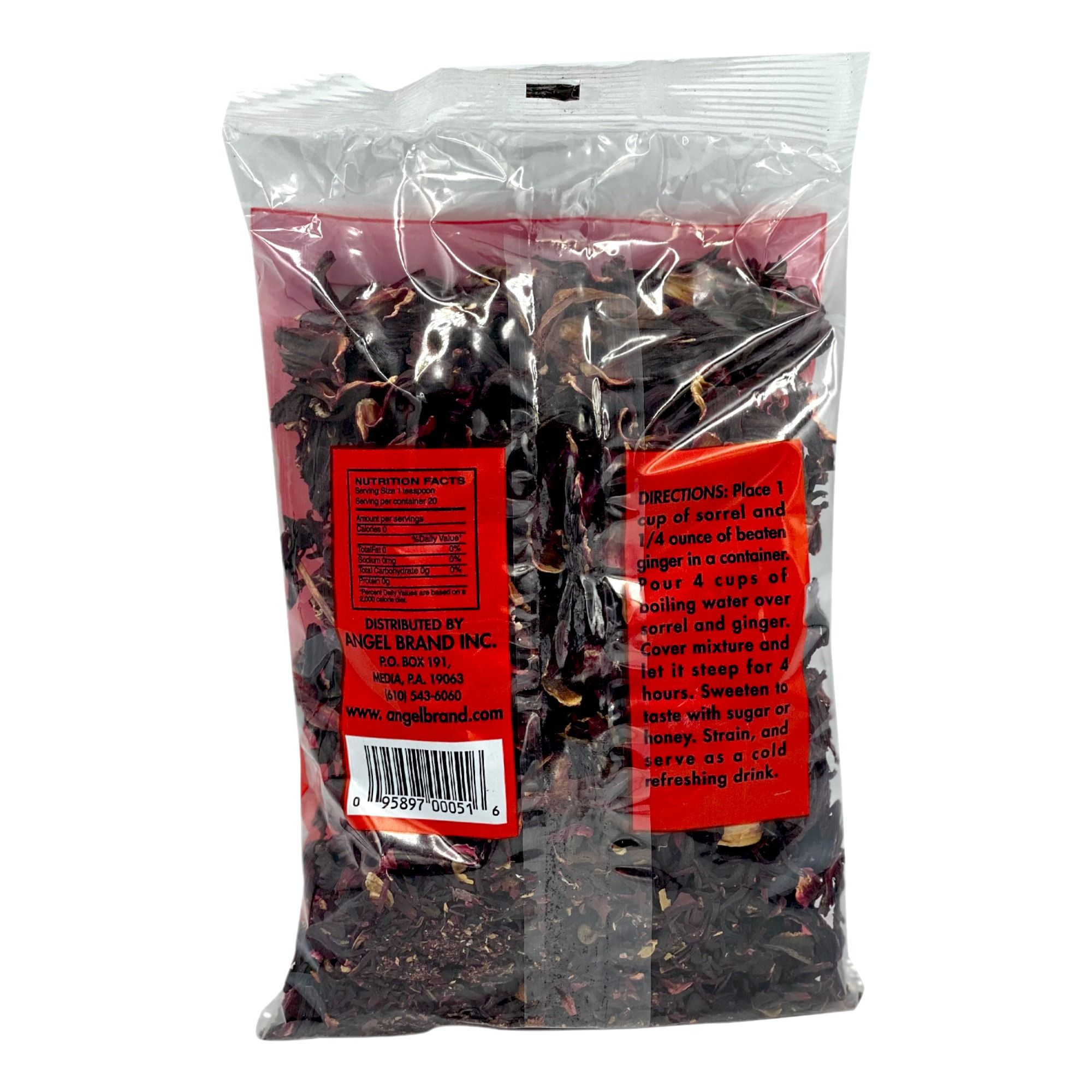 ANGEL BRAND DRIED SORREL 4.5 OZ (126 G)