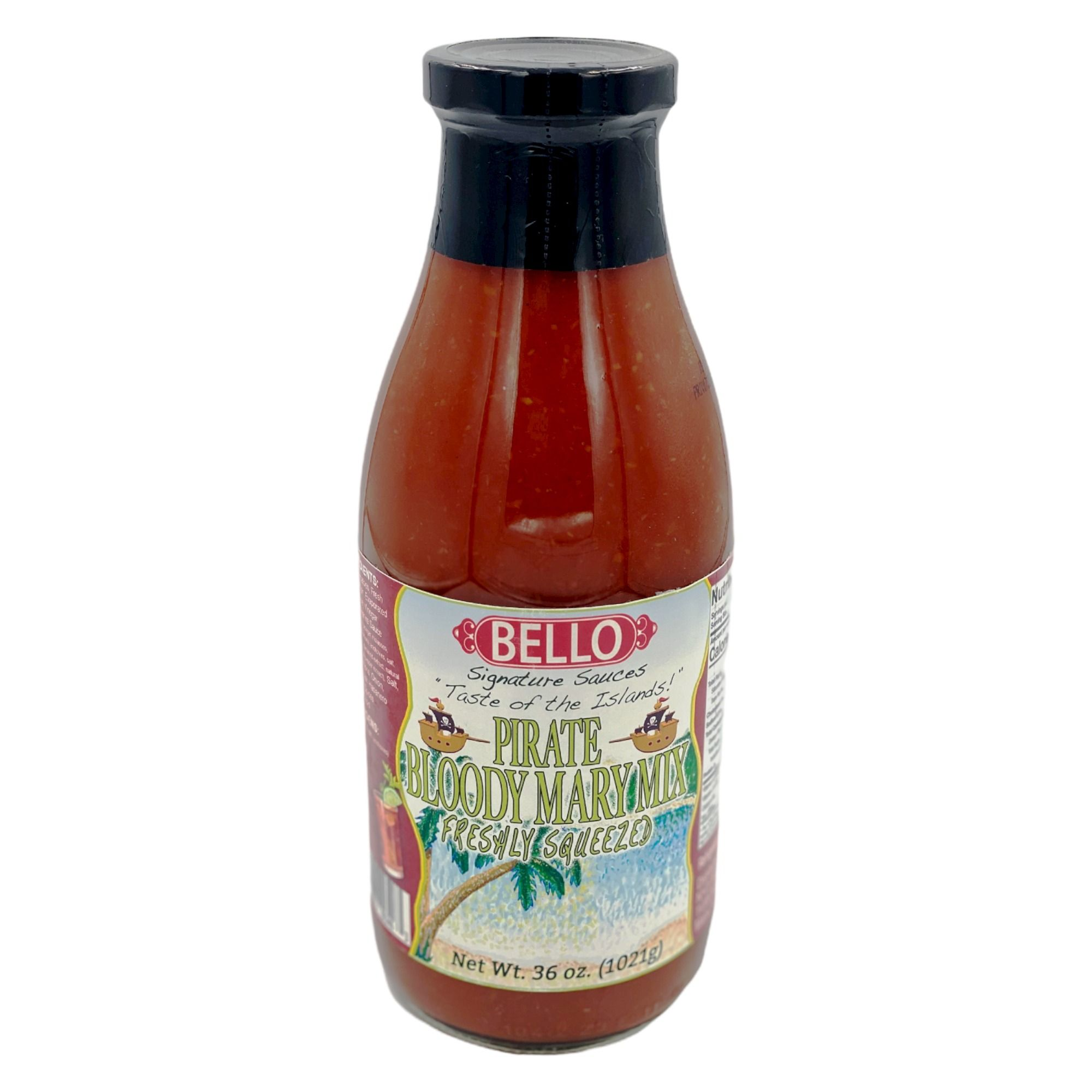 BELLO PIRATE BLOODY MARY MIX 36 OZ.