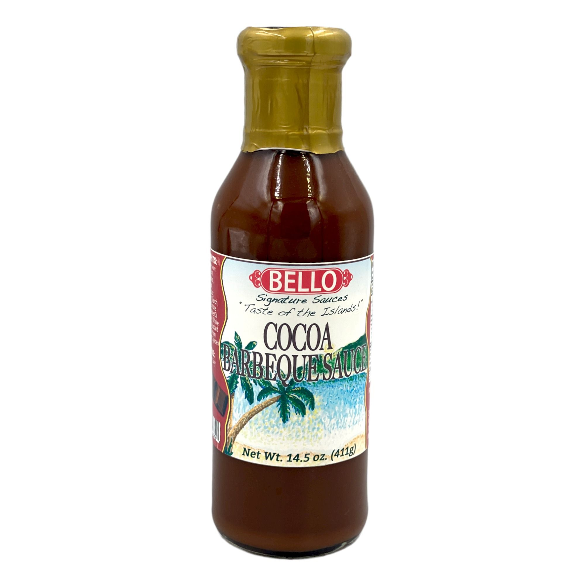 BELLO COCOA BARBEQUE SAUCE 14.5 OZ.