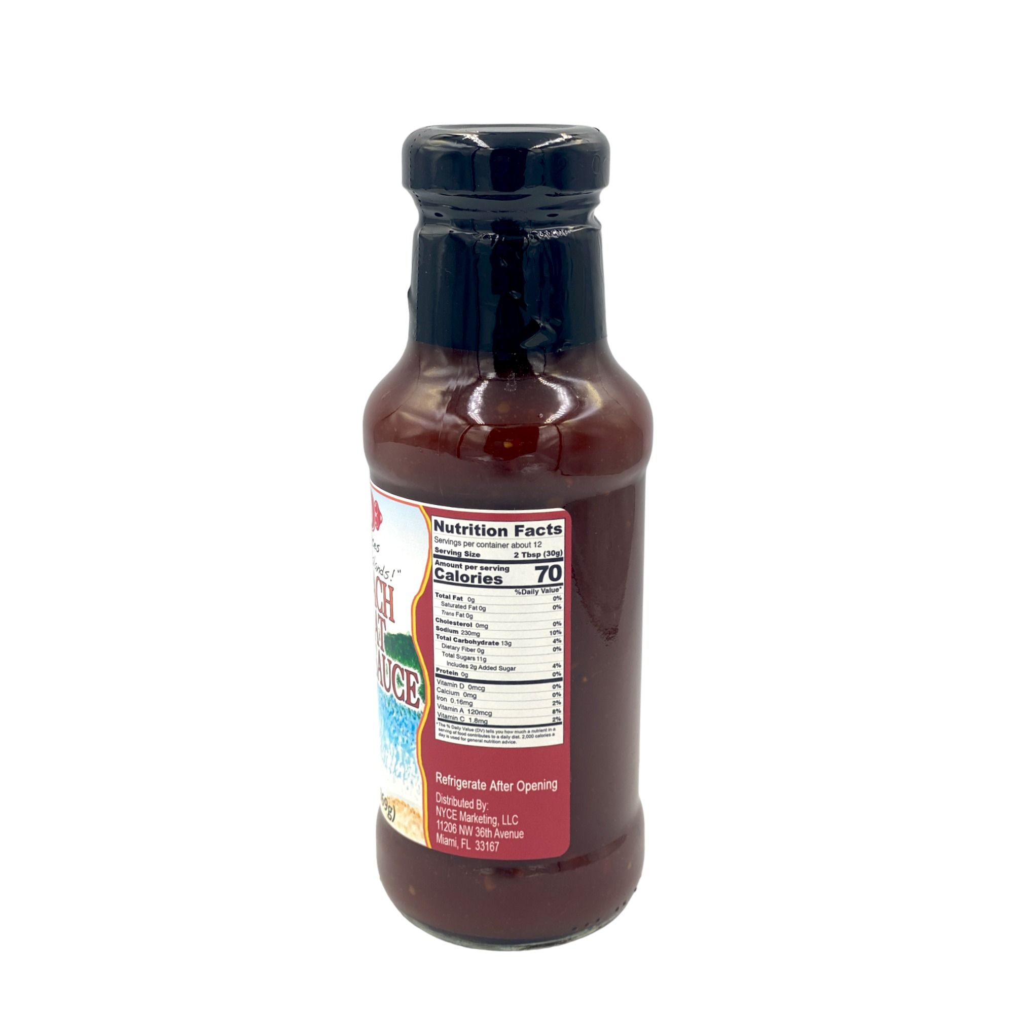 BELLO SWEET PEACH WITH HEAT BBQ SAUCE 13 OZ.